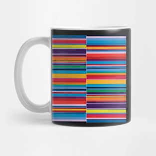 Abstract Color Lines #3 Mug